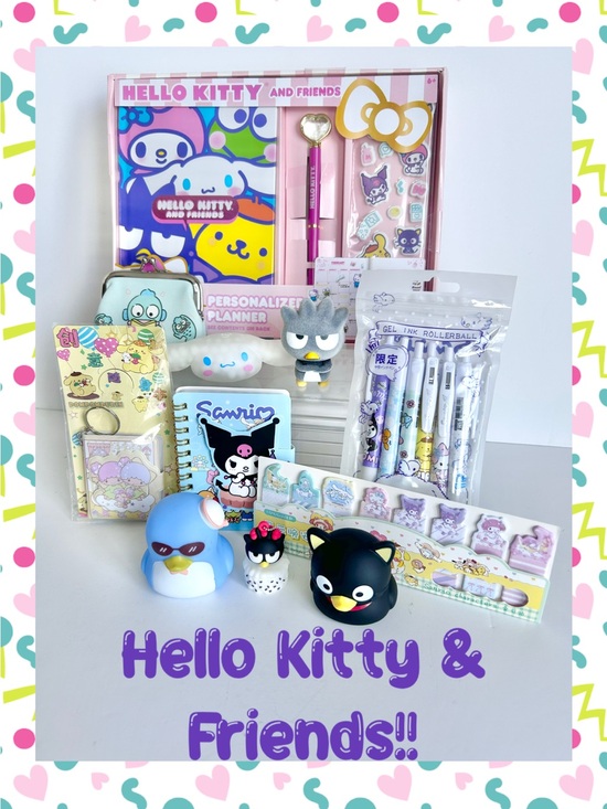 Accessories - 💖(HK397) Hello Kitty & Friends 11-Piece Variety Fun Bundle!